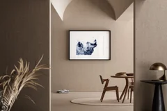 Image of a bear watercolor painting by Shayna Larsen, originals & prints available