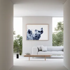 Image of a bear watercolor painting by Shayna Larsen, originals & prints available