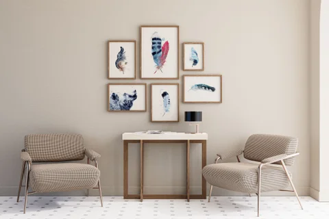 Image of a bear watercolor painting by Shayna Larsen, originals & prints available