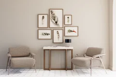 Image of a coyote watercolor painting by Shayna Larsen, originals & prints available