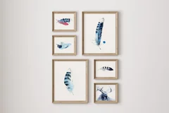 Image of a moose watercolor painting by Shayna Larsen, originals & prints available