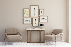 Image of a hummingbird watercolor painting by Shayna Larsen, originals & prints available