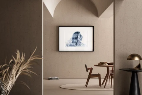 Image of a native-american watercolor painting by Shayna Larsen, originals & prints available