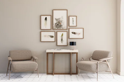 Image of a ocelot watercolor painting by Shayna Larsen, originals & prints available