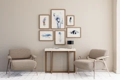 Image of a fox watercolor painting by Shayna Larsen, originals & prints available