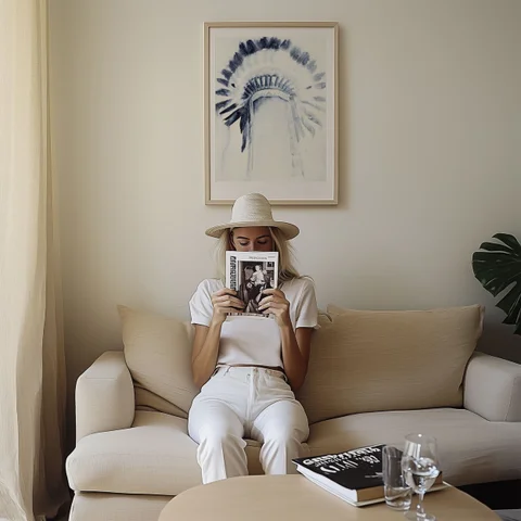 Image of a native-american watercolor painting by Shayna Larsen, originals & prints available