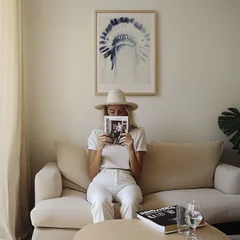 Image of a native-american watercolor painting by Shayna Larsen, originals & prints available