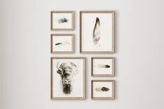 Image of a buffalo watercolor painting by Shayna Larsen, originals & prints available