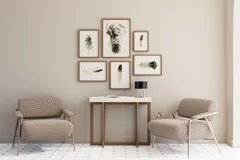 Image of a buffalo watercolor painting by Shayna Larsen, originals & prints available