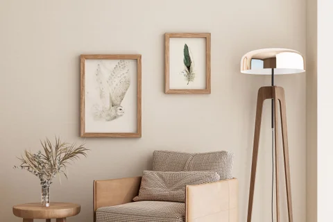 Image of a owl watercolor painting by Shayna Larsen, originals & prints available