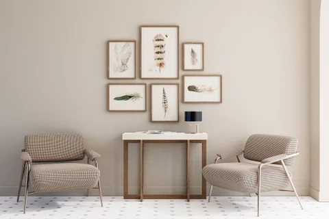 Image of a owl watercolor painting by Shayna Larsen, originals & prints available