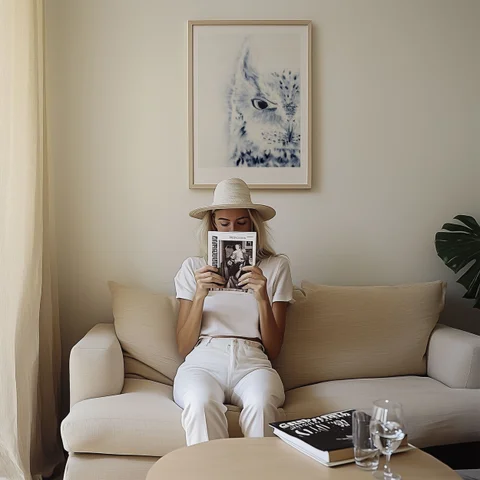 Image of a owl watercolor painting by Shayna Larsen, originals & prints available