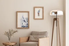 Image of a owl watercolor painting by Shayna Larsen, originals & prints available