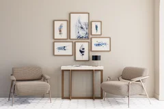 Image of a owl watercolor painting by Shayna Larsen, originals & prints available