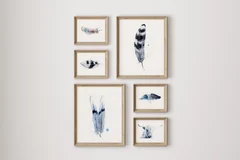 Image of a highland-cow watercolor painting by Shayna Larsen, originals & prints available